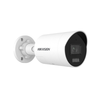 Hikvision DS-2CD2047G3-LI2UY/SL 4mm - Caméra de surveillance - Série Pro 4 MP hybride intelligente avec mini-caméra Bullet IP ColorVu, objectif fixe 4mm, IP67 - ColorVu Smart Hybrid Light 4 MP