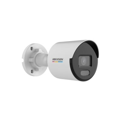 Hikvision DS-2CD1067G2-LUF 2.8MM – Caméra de Surveillance 6 MP IP Réseau ColorVu Bullet Fixe Varifocal ColorVu & Audio - Imagerie colorée 24h/24 et 7j/7 - Résistant à l'eau et à la poussière (IP67) micro SD (carte mémoire)