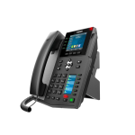 Téléphone IP haut de gamme PoE FANVIL X5U - Écran couleur 480X320 de 3,5 pouces - t 4 touches de ligne avec lumière LED, 16 lignes SIP