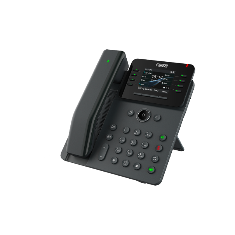 FANVIL V62 Pro - Téléphone IP POE - visiophone et interphone pour maison et bâtiment - touche pour ouverture de porte - 6 touches DSS programmables - Bluetooth et Wifi via Dongle - Audioconférence à 6 participants (sans alimentation)