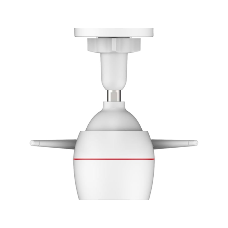 EZVIZ H3c, Caméra de sécurité WiFi extérieure 4MP 2K CCTV pour la maison avec vision nocturne couleur, détection de forme humaine AI, défense active, résistante aux intempéries, conversation bidirectionnelle, voix personnalisable, fonctionne avec Ale