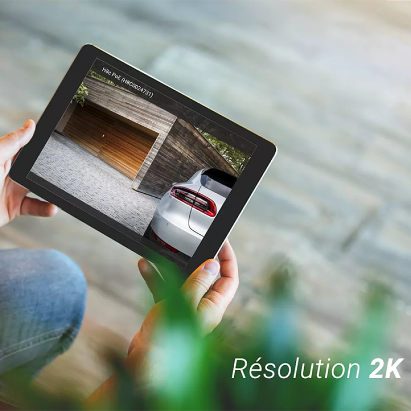 EZVIZ H8c Poe 3 MP 2K Caméra de surveillance Wifi exterieure motorisée - PoE (Pas Wi-FI)