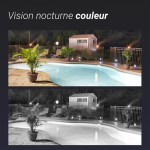 EZVIZ HB8c/SP (avec panneau solaire) - 4MP - HB8 Lite Wi-FI - 4MP Caméra de surveillance connectée, Caméra de sécurité d'extérieur sans fil, vision nocturne en couleur, détection humaine, détection de véhicule, audio bidirectionnel