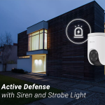 EZVIZ H8c Poe 3 MP 2K Caméra de surveillance Wifi exterieure motorisée - PoE (Pas Wi-FI)