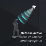 EZVIZ HB8c - 4MP - HB8 Lite Wi-FI - 4MP 2K+ Caméra de surveillance connectée, Caméra de sécurité d'extérieur sans fil, vision nocturne en couleur, détection humaine, détection de véhicule, audio bidirectionnel