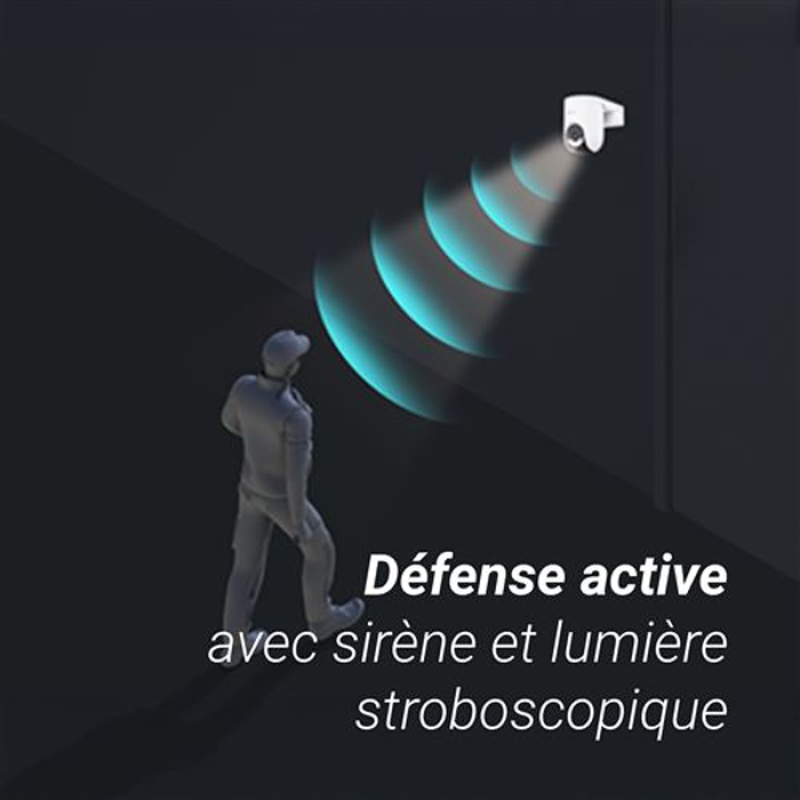 EZVIZ HB8c/SP (avec panneau solaire) - 4MP - HB8 Lite Wi-FI - 4MP Caméra de surveillance connectée, Caméra de sécurité d'extérieur sans fil, vision nocturne en couleur, détection humaine, détection de véhicule, audio bidirectionnel