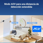 EZVIZ 2K 4G Caméra intérieure sans Fil +Batterie Externe, Mode AOV, Détection de Personne, Carte SD jusqu'à 512 Go (Non Incluse), Vidéo Time-Lapse, Audio Bidirectionnel, Design compacte, CB2 Kit Noir