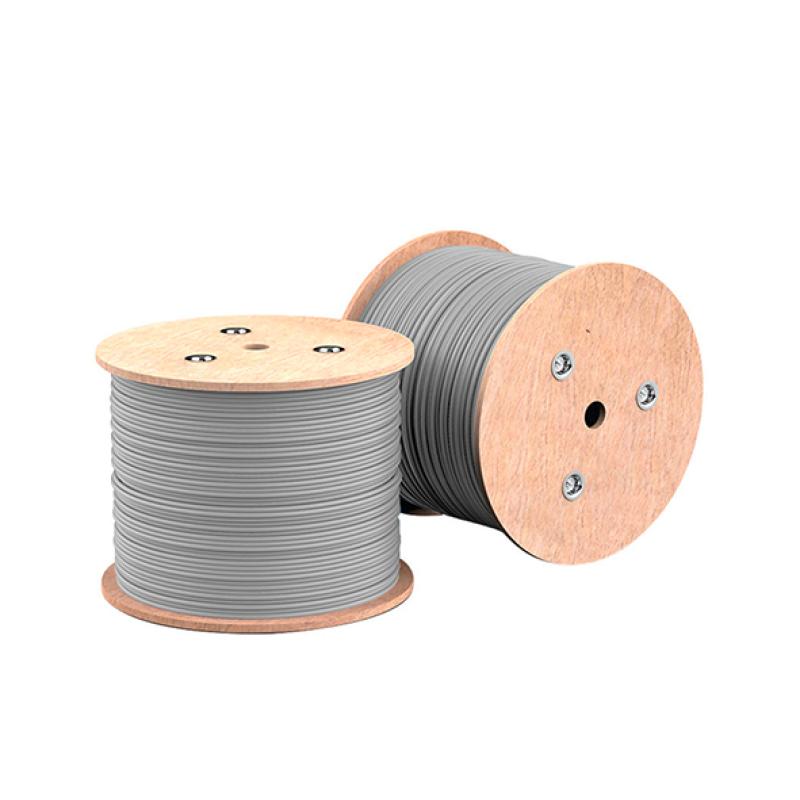 Cable reseau BOFFAC CAT6A FTP outdoor (extérieur) CCA - 500m Gris