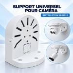 Boîtier de Jonction Étanche pour Caméra – Support Mural et Plafond Universel
