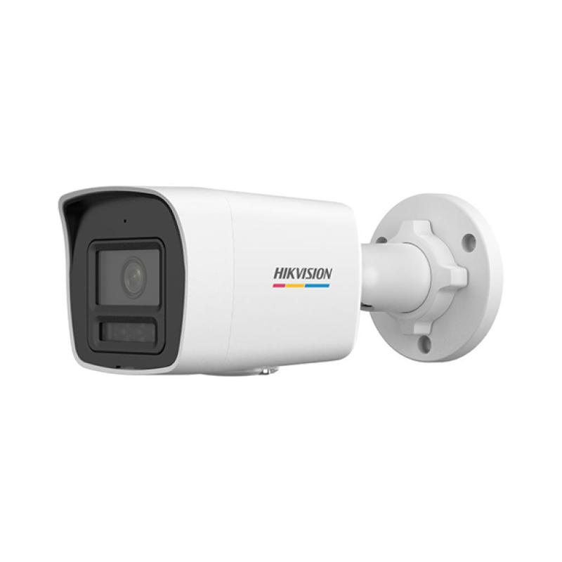 Hikvision DS-2CD1047G3-LIU (2.8mm) - Caméra IP Tube 4MP ColorVu & Smart Hybrid Light 30m - WDR 120dB - Microphone Intégré - Port MicroSD 512Go - PoE IP67 - Vidéosurveillance Pro