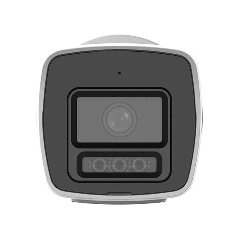 Hikvision DS-2CD1047G3-LIU (2.8mm) - Caméra IP Tube 4MP ColorVu & Smart Hybrid Light 30m - WDR 120dB - Microphone Intégré - Port MicroSD 512Go - PoE IP67 - Vidéosurveillance Pro