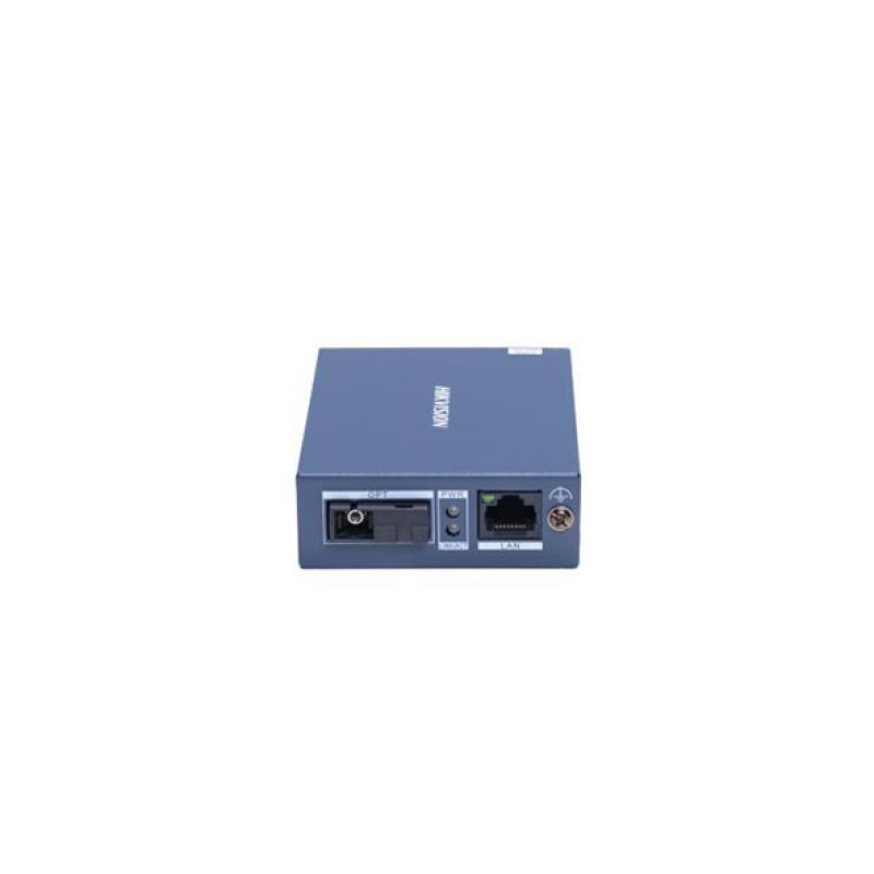 Hikvision DS-3D501R-3 - Récepteur Vidéo BNC + Données RS-485 sur Fibre Optique Monomode FC - Portée 20km - Contrôle PTZ - Conversion Optique Vidéosurveillance Pro