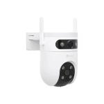 EZVIZ CS-H9c 3MP+3MP (2K) - Caméra Extérieure WiFi Double Objectif - Objectif Fixe & Motorisé 360° - Smart Hybrid Light Vision Couleur - IA Suivi Humains & Véhicules - Sirène & Audio Bidirectionnel - Vidéosurveillance Pro