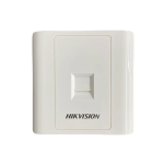 HIKVISION DS-1FPA1 - (Lot de 20 pièces) - Plaque de prise murale RJ45 (mondule non inclus)
