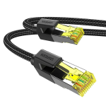 Cable reseau - Cordon de brassage - Câble rond blindé Cat 7 avec Ethernet RJ45 modulaire tressé -15M UGREEN NW150 10643 #10119