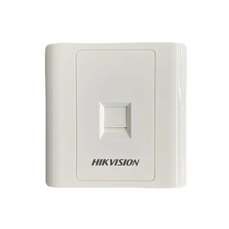 HIKVISION DS-1FPA1 - (Lot de 20 pièces) - Plaque de prise murale RJ45 (mondule non inclus)