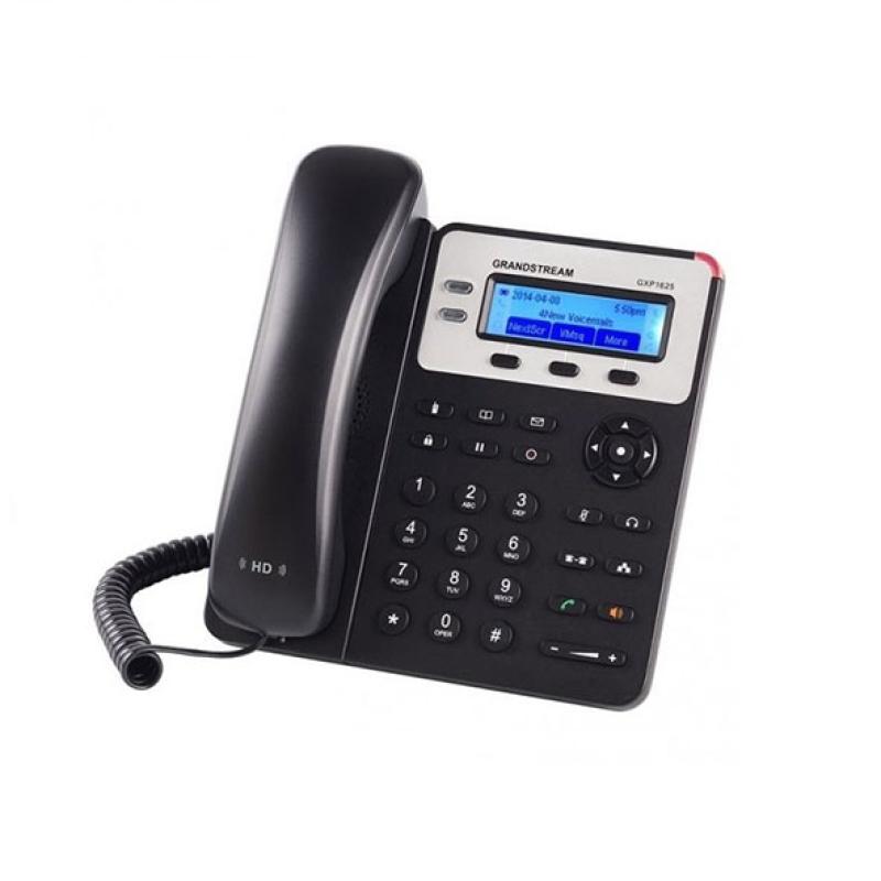 Grandstream GXP1625 Téléphone IP Professionnel 2 Comptes SIP - Écran Rétroéclairé, PoE Intégré, Audio HD