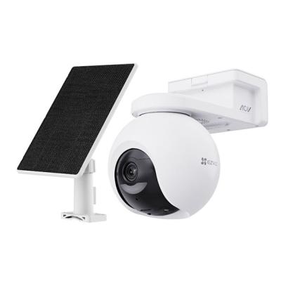 EZVIZ HB8/SP 4K Caméra Surveillance Extérieure Wi-Fi 6 Motorisée 360°, Batterie 10400mAh, Slot MicroSD 512Go, Vision Nocturne Couleur